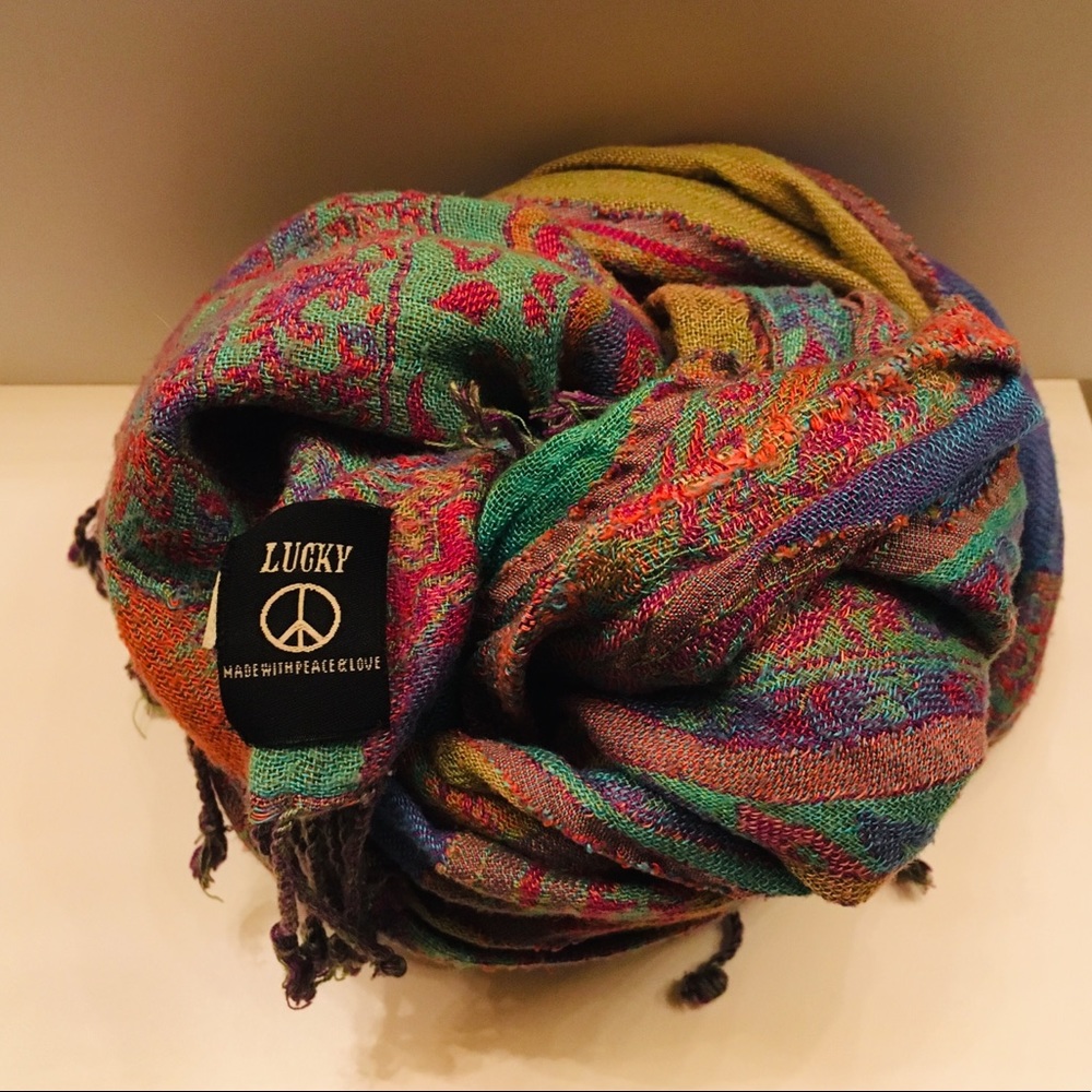 Lucky Brand Multicolored Scarf
